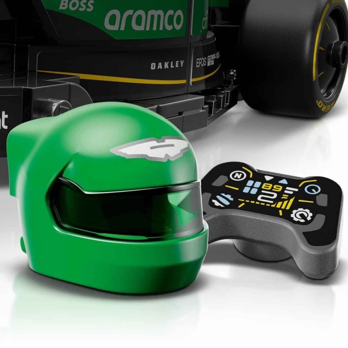 77245 NessiWorld Speed Champ. Aston Martin Aramco F1 AMR24 Yarış Arabası 269prç +10yaş