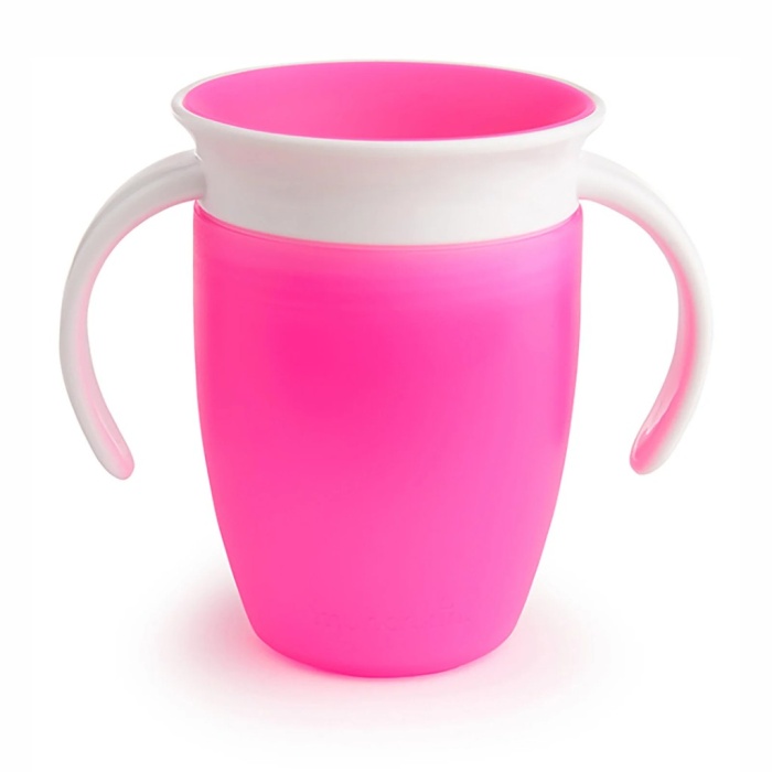 360° Alıştırma Bardağı 6 Ay+ 207 ml Pembe
