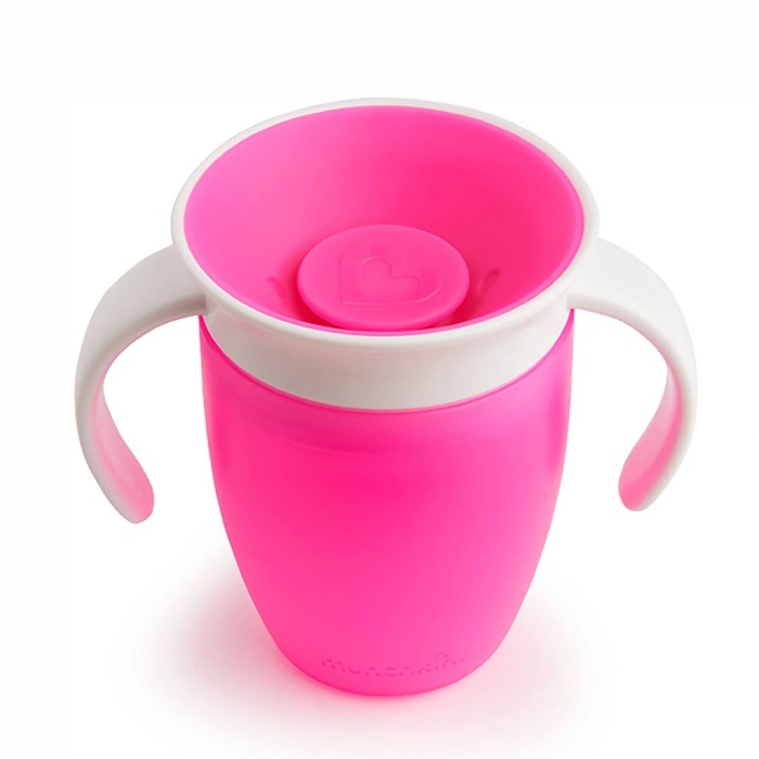 360° Alıştırma Bardağı 6 Ay+ 207 ml Pembe