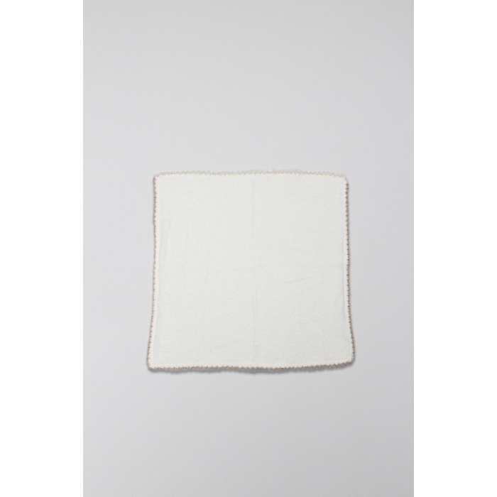 Organik 28x28 6Lı Havlu Mendil 90105 Ekru
