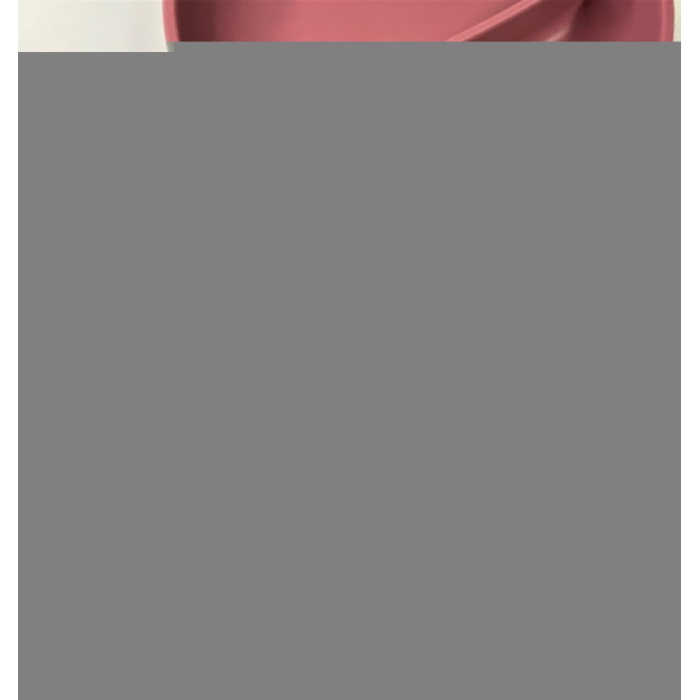 Blw II Silikon Beslenme Seti 3Lü (Tabaklı) Velvet Rose