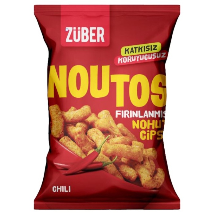 Noutos Fırın Nohut Cipsi 55 Gr Chili