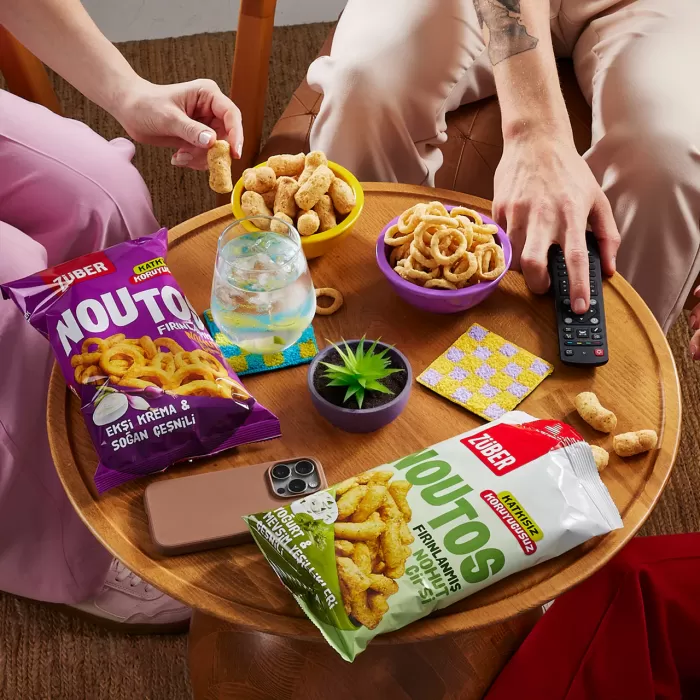 Noutos Fırın Nohut Cipsi 55 Gr Ekşi Krema ve Soğan