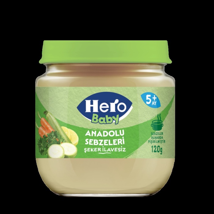 Anadolu Sebzeleri Kavanoz Mama 120 Gr