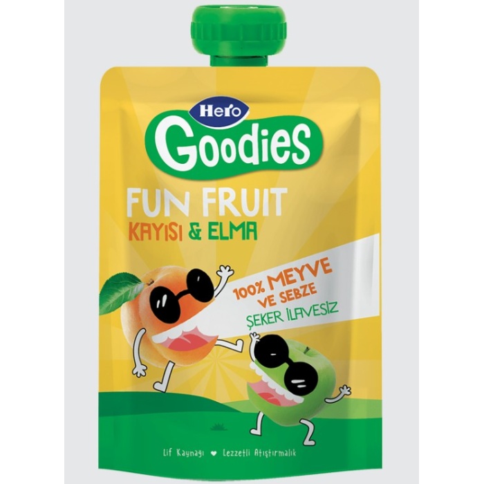 Goodies Kayısı Elma Havuç 100 Gr