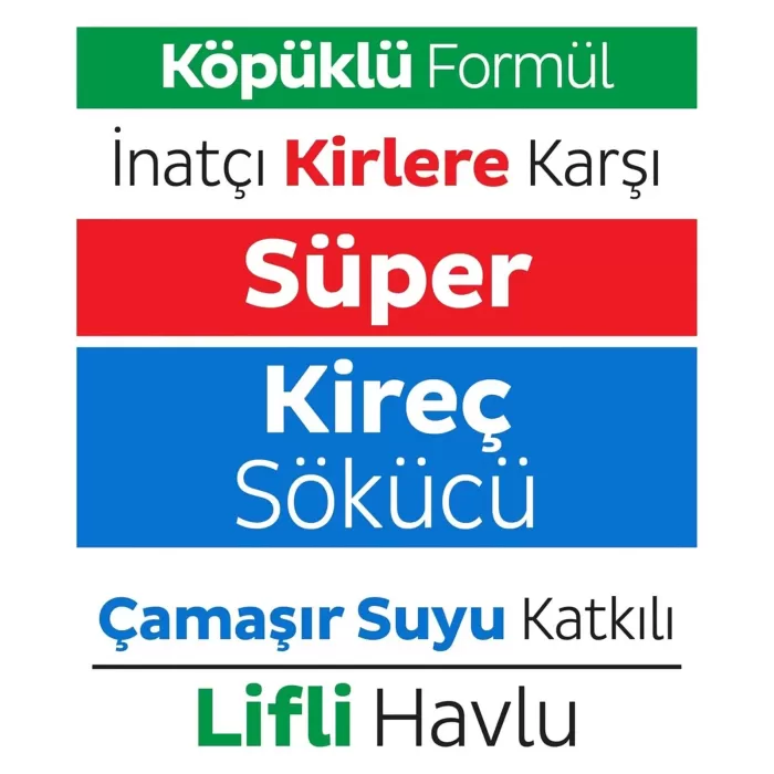 Yüzey Temizlik Havlusu 30 Adet Kireç Çözücü