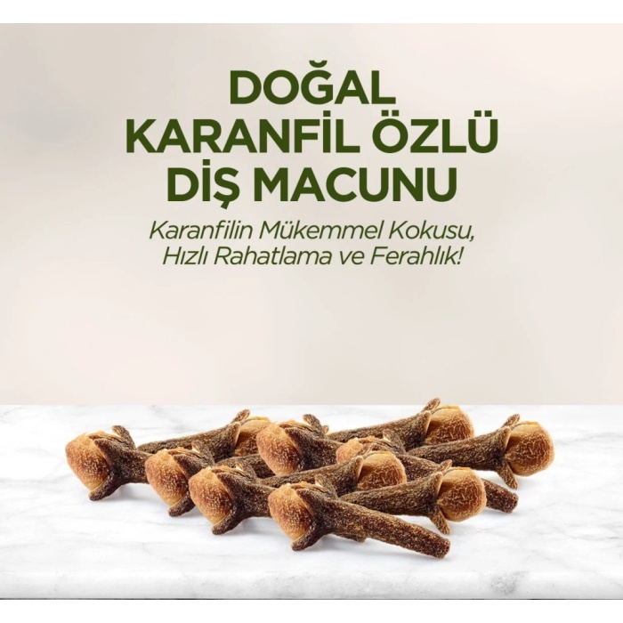 Doğal Diş Macunu 90 Gr Karanfil