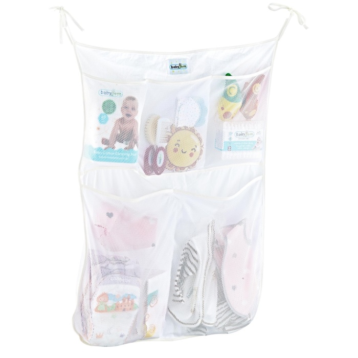  Yatak Başı Organizer 555 Beyaz