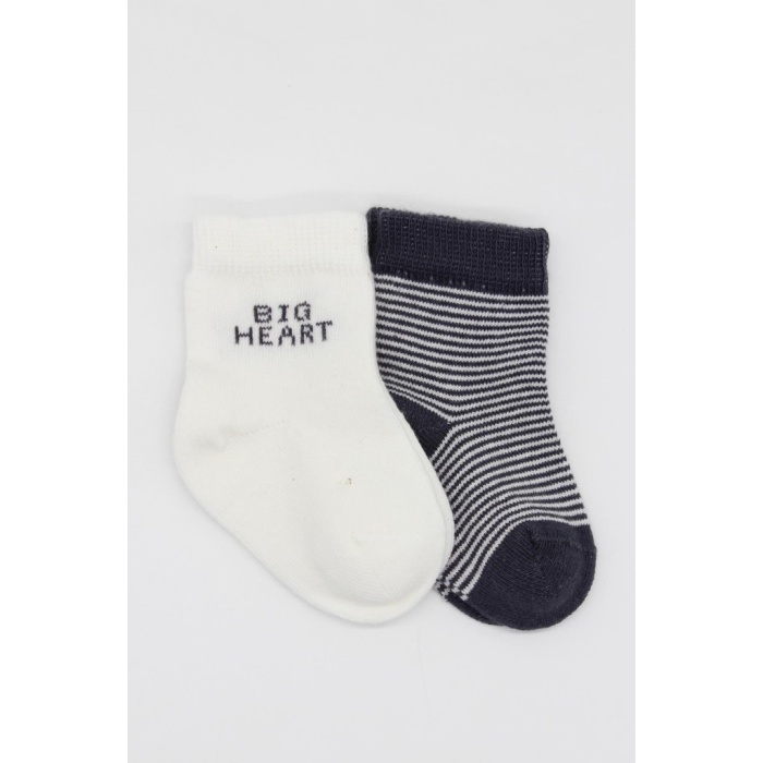 2Li Big Heart Penye Soket Çorap 10117 Antrasit