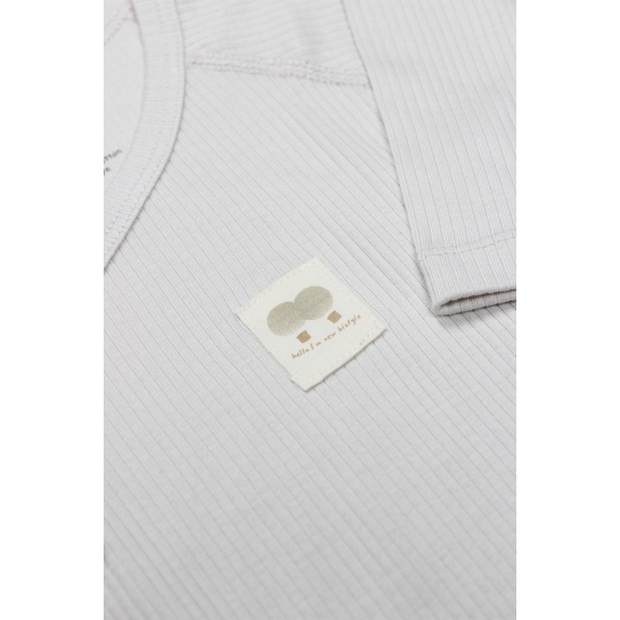 Organic Modal Flying Balloons Kruvaze Uzun Kol Body BS17121 Bej