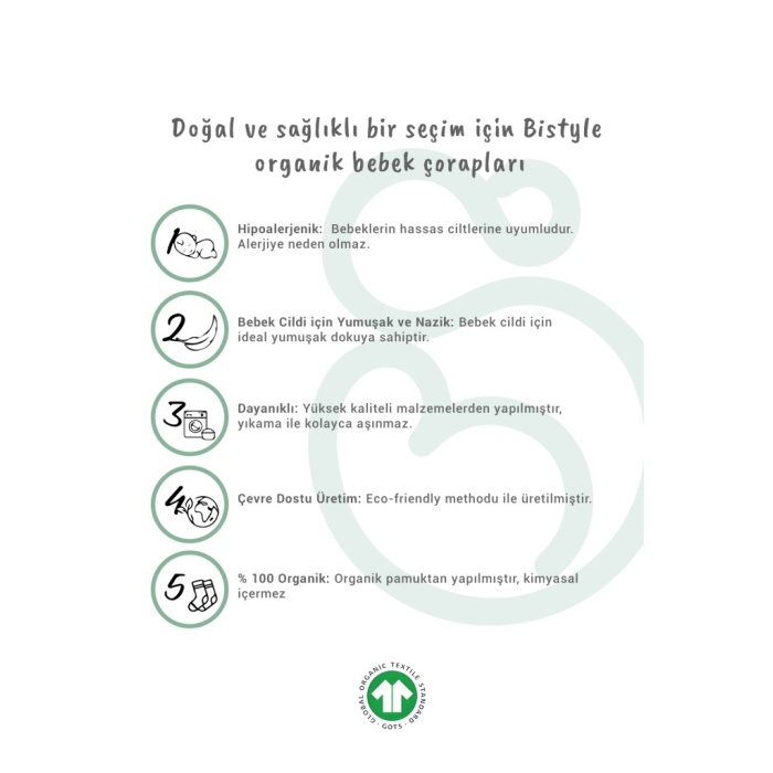 2Li Penye Babet Silikon Çemberli Çorap 30102 Hardal Beyaz