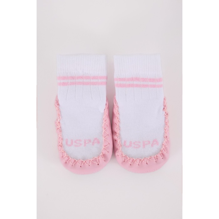Assn Çarık Çorap USB2800 Beyaz-Pembe