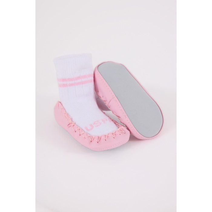 Assn Çarık Çorap USB2800 Beyaz-Pembe