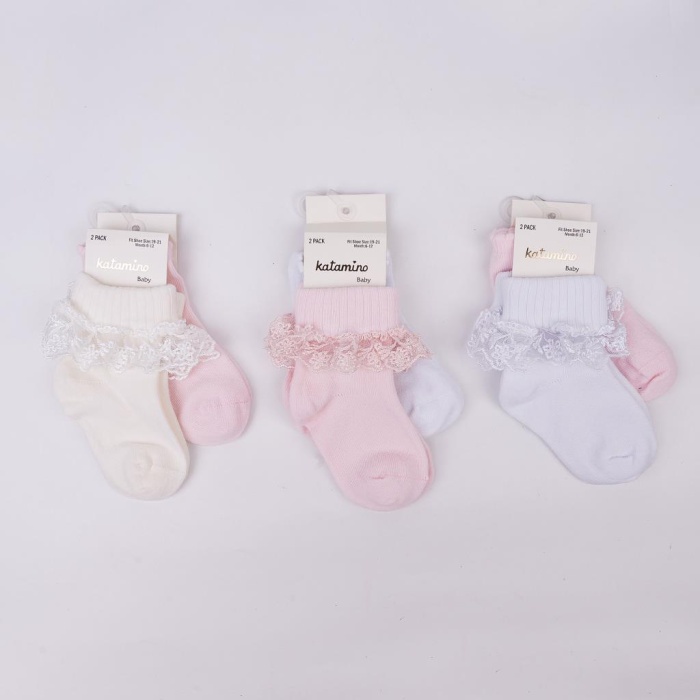  Akel 2li Aks. Bebek Soket Çorap K44023 (ADET FİYATIDIR)