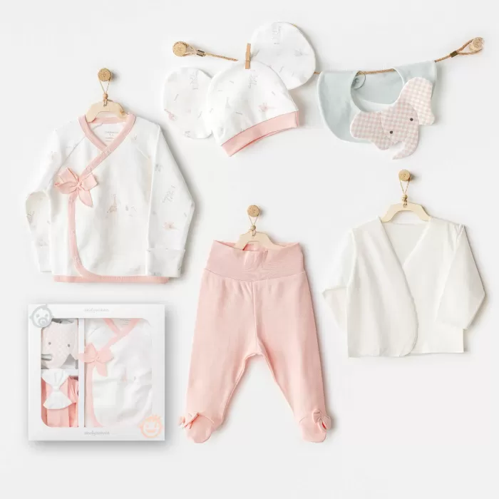 AC25500 Love Family 5Li Hastane Çıkış Seti Ekru