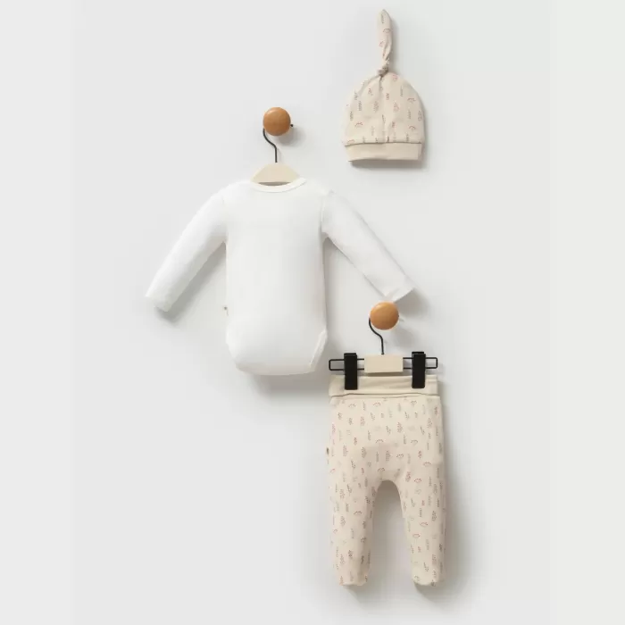 Kokina Şapka Body Pantolon MNB5334 Bej