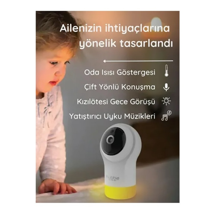 Hubble Glow Full HD Wifi Bebek Kamerası HBL18