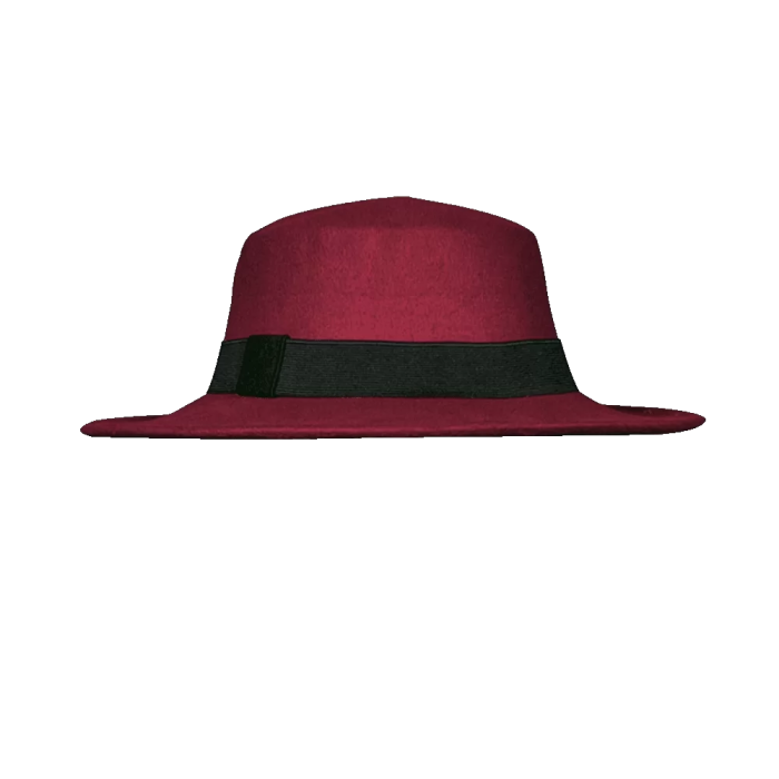 İsme Özel Özel Gondol Şapka - AB01001 - Bordo