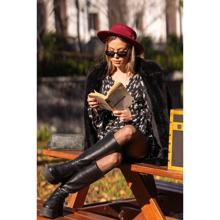 İsme Özel Melania Trump Şapkası - AB01002 - Bordo