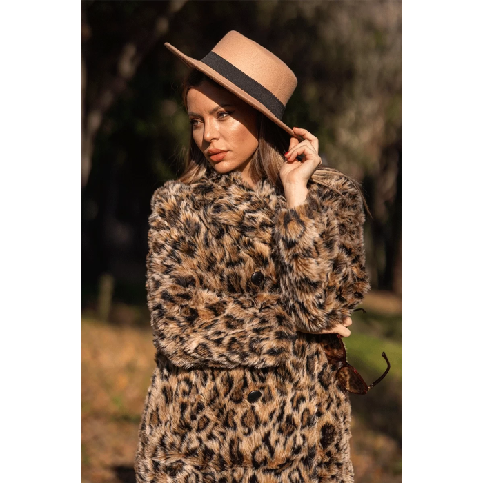 İsme Özel Melania Trump Şapkası - AB01002 - Camel