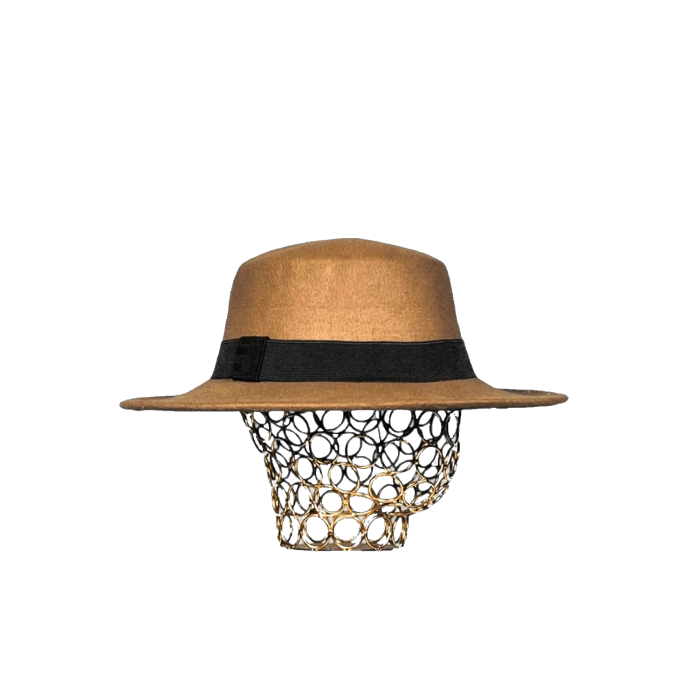 İsme Özel Melania Trump Şapkası - AB01002 - Açık Kahverengi