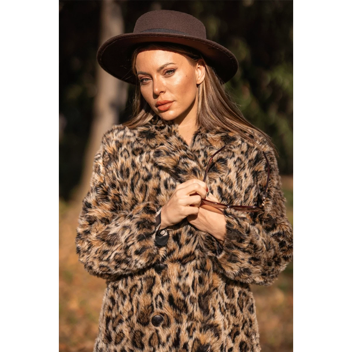 İsme Özel Melania Trump Şapkası - AB01002 - Koyu Kahverengi