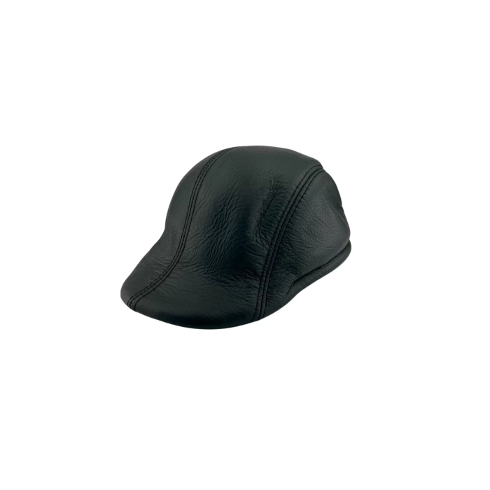 İsme Özel London Kasket - %100 Deri - AB01014 - Yeşil