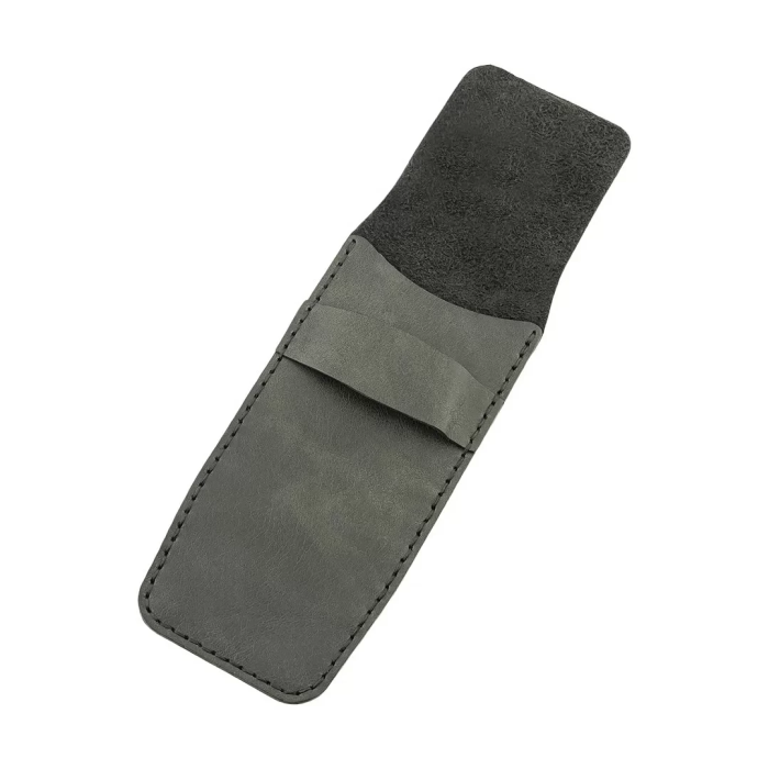 İsme Özel Çok Amaçlı Aksesuar Kılıfı - %100 Rainbow Deri - AK01002 - Antrasit