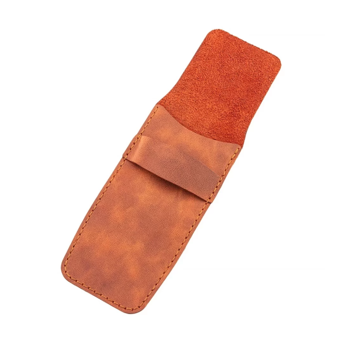 İsme Özel Çok Amaçlı Aksesuar Kılıfı - %100 Rainbow Deri - AK01002 - Tobacco