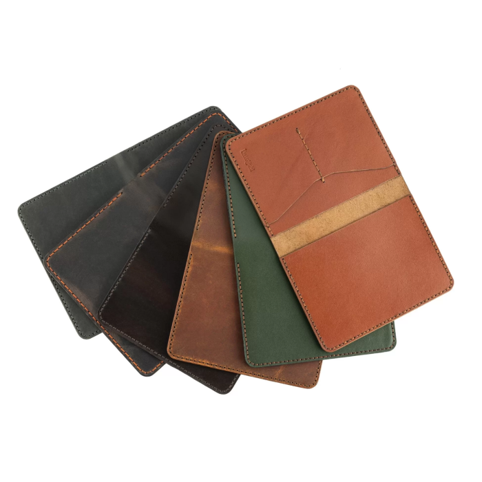 İsme Özel Pasaport Kılıfı - %100 Tiesto Deri - AK02001 - Haki