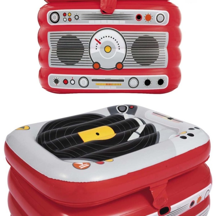 NessiWorld Retromusic Portatif Şişme Buzdolabı 31 Litre