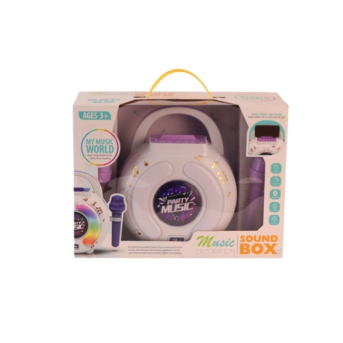 6005 KUTULU MİKROFONLU MÜZİK KUTUSU 12