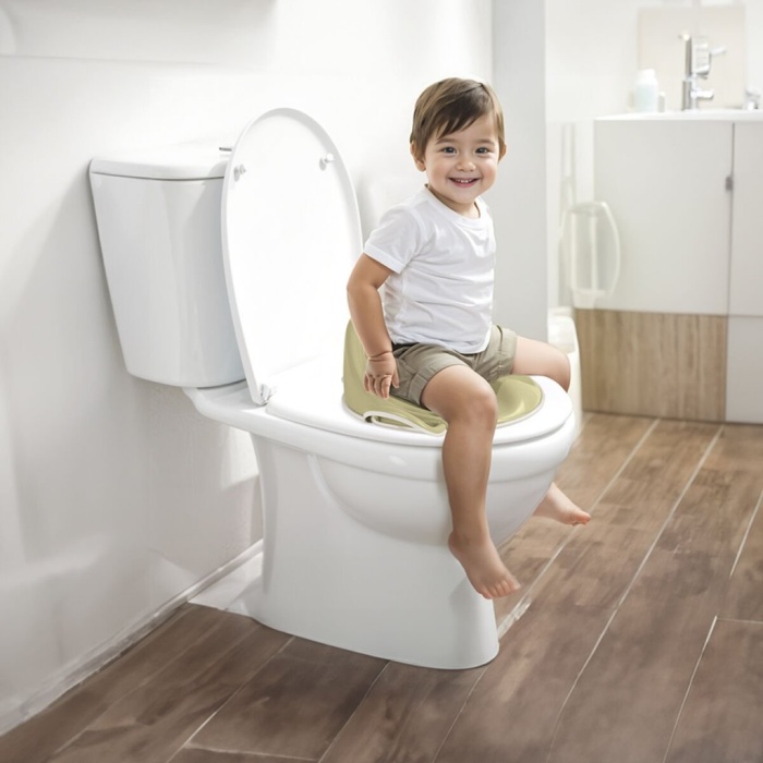 7189 NessiWorld YÜKSEK ARKALIKLI TUVALET ALILŞTIRMA ADAPTÖRÜ ECO YEŞİL