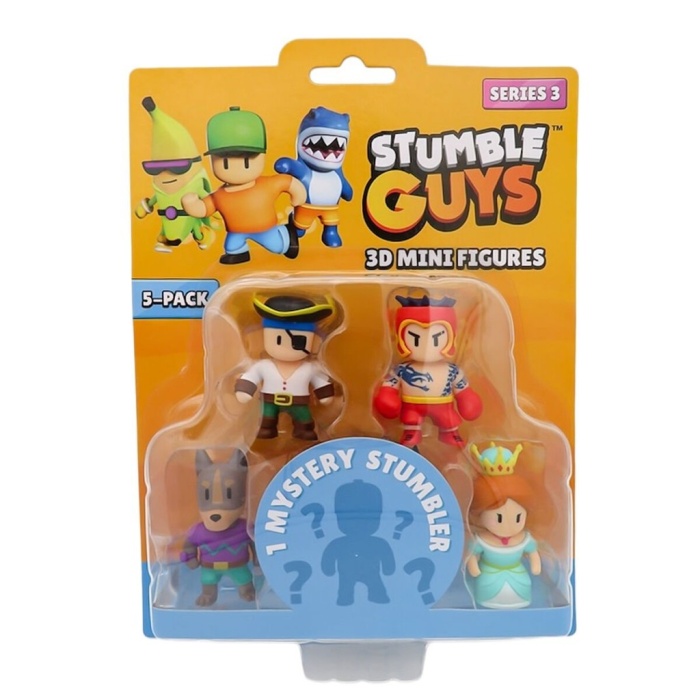 TUY22000 Stumble Guys 5li NessiWorld Figür