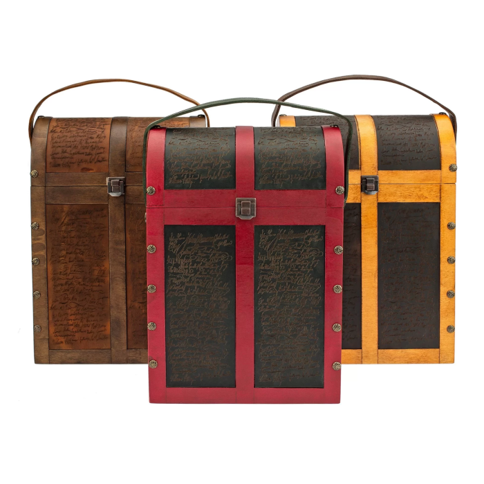 Çiftli Şaraplık - %100 Deri - HH06002 - Bordo-Haki