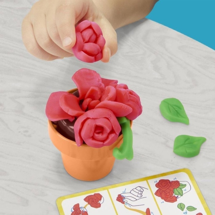 G0492 Play-Doh Renkli Çiçekler Botanik Oyun Seti +3 yaş