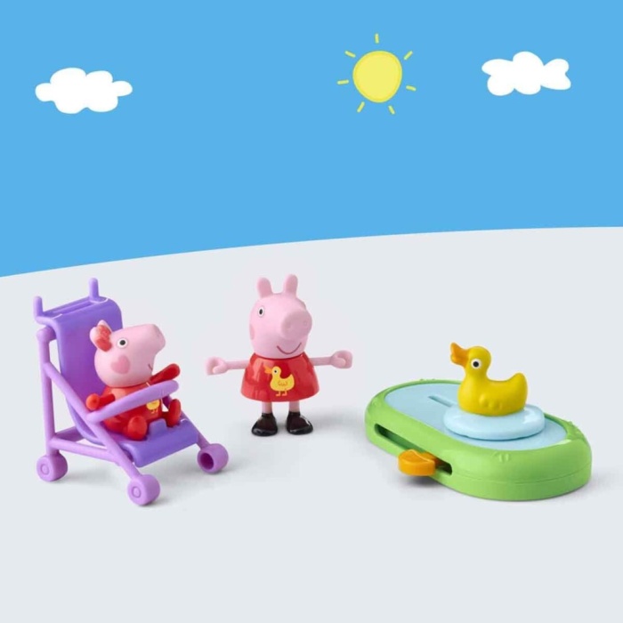 F2189 Peppa Pig Anıları Oyun Seti +3 yaş