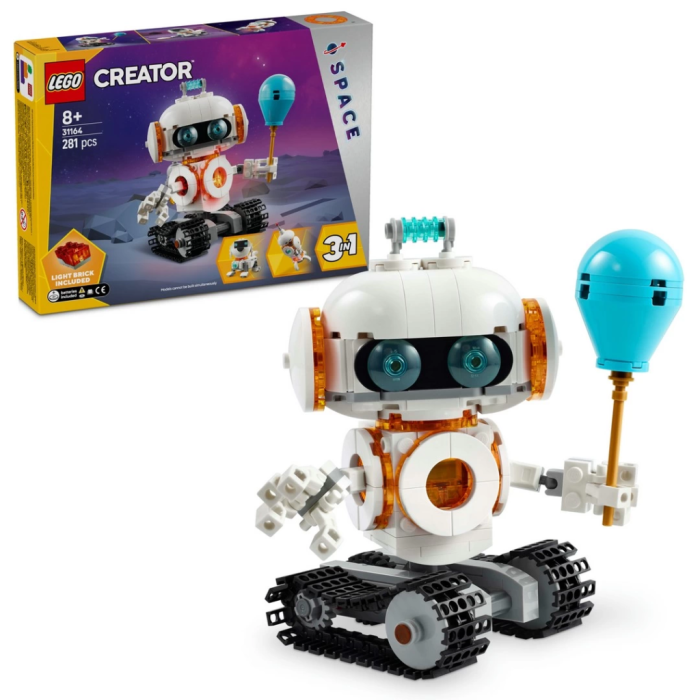 Creator 3ü 1 Arada Uzay Robotu Bilim Oyun Seti 31164