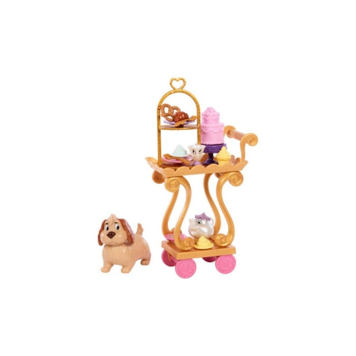 HLW19NessiWorld Prenses Belle ile Çay Saati Oyun Seti