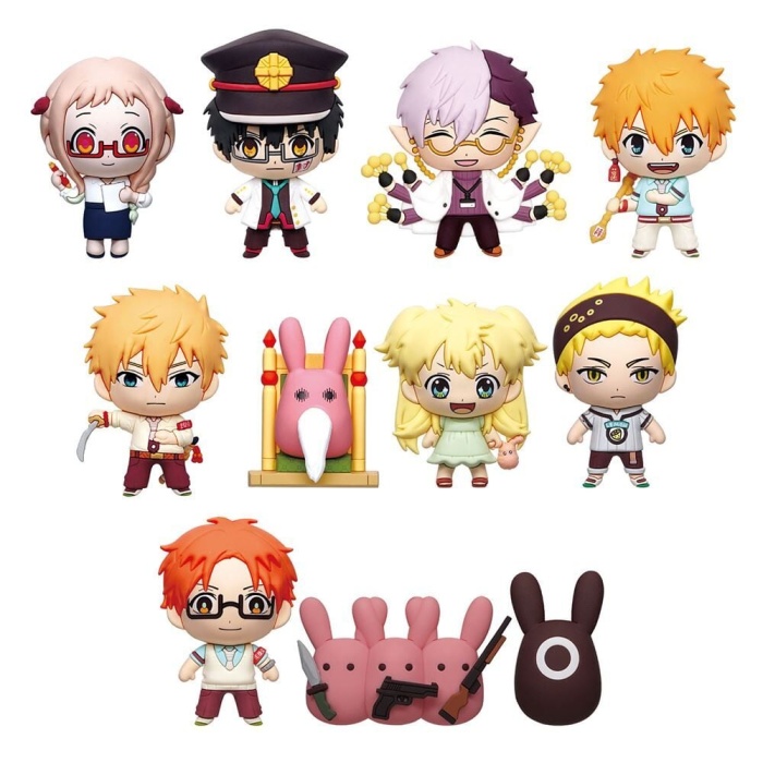 MON 72685 MONOGRAM TOİLET-BOUND HANAKO-KUN KLİPSLİ FİGÜR SERİ 3 24LÜ DİSPLAY