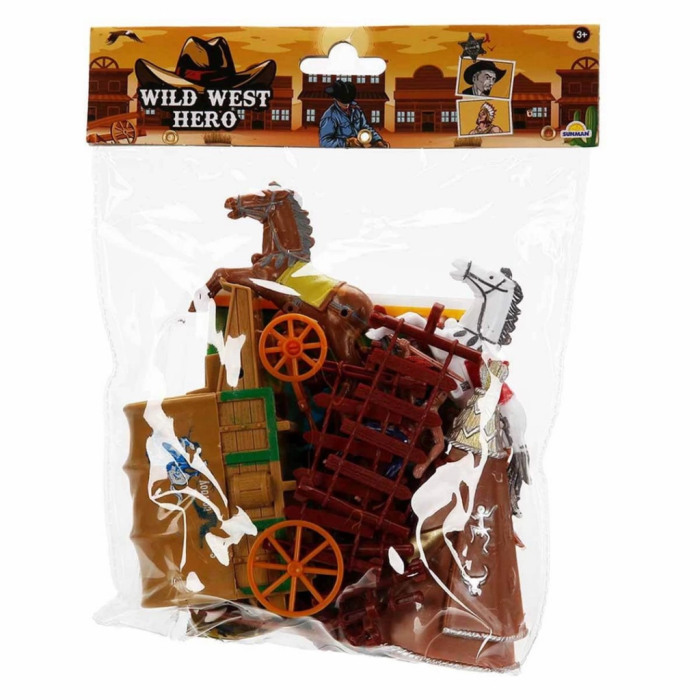 Kovboy Figürleri Oyun Seti