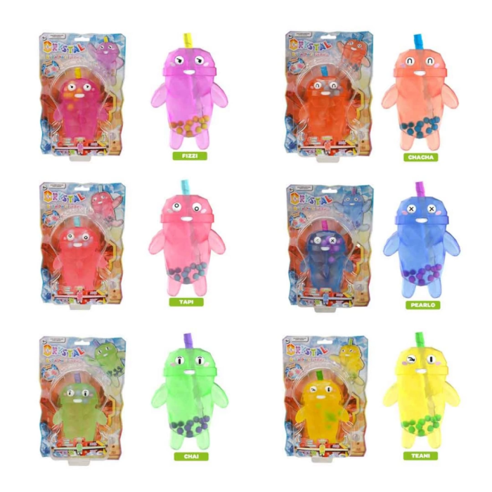 Bubble Tea Crystal Boba Pals Serisi 14 cm