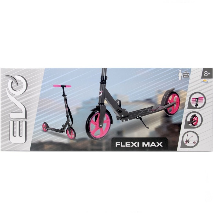 Flexi Max 2 Tekerlekli Scooter Pembe