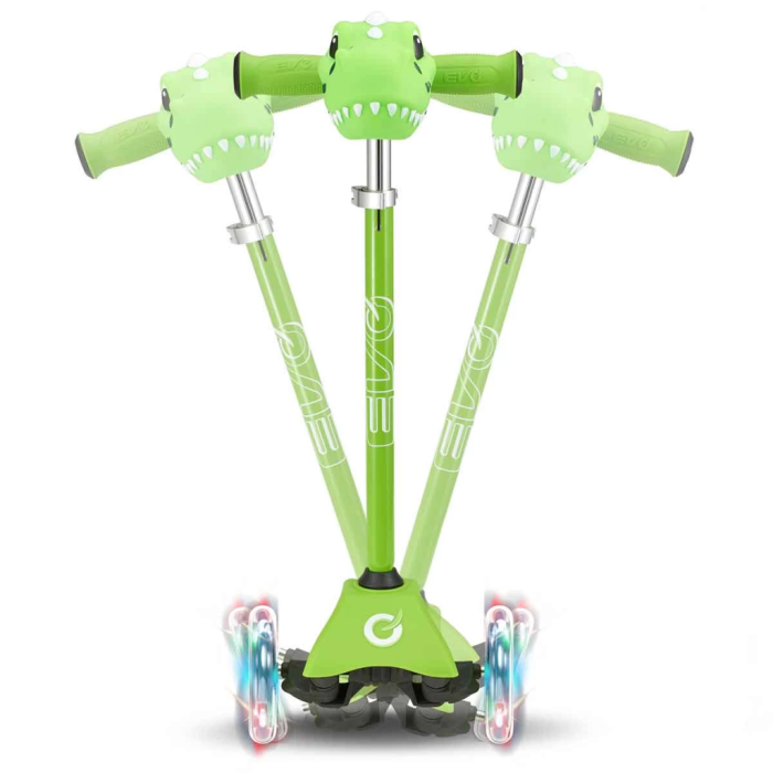 Dino 3 Teker Işıklı Scooter NessiWorld