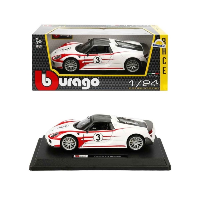 28009 Porsche 918 Spyder 1:24 Model Araba -NessiWorld