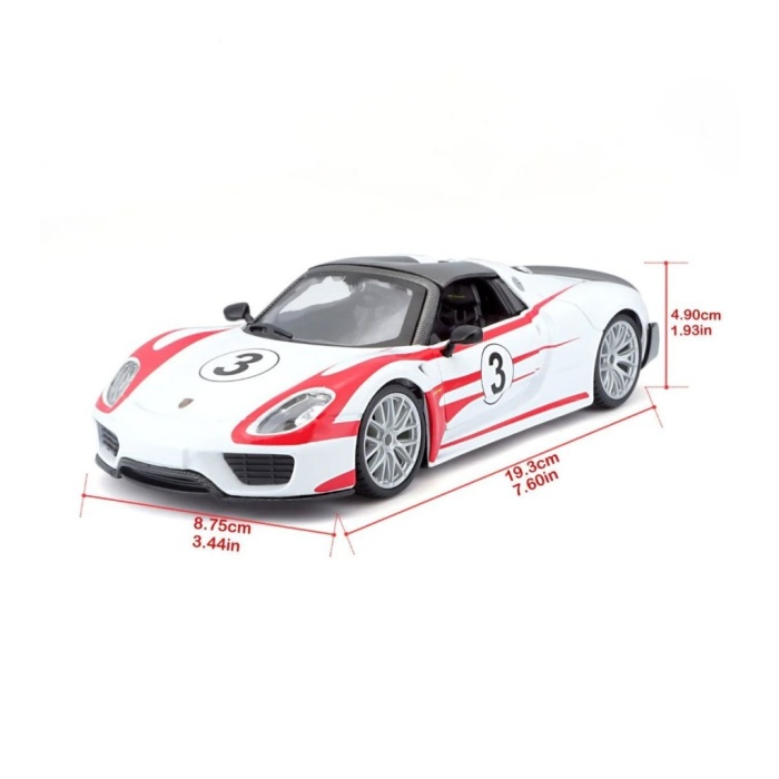 28009 Porsche 918 Spyder 1:24 Model Araba -NessiWorld