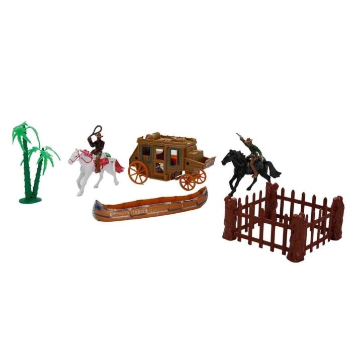 4961 NessiWorld-RST-WES-KOVBOY OYUN SET POŞETLİ KRTL 3A
