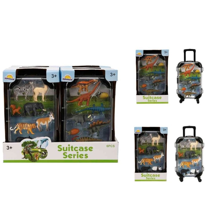 5003 NessiWorld-YFN-FİGÜR HAYVAN SET VALİZLİ 8PRÇ 2A 6D