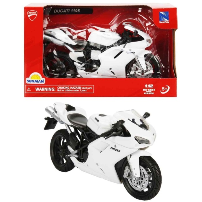 57143 NessiWorld-  Ducatı 1198 Kırmızı  1 :12