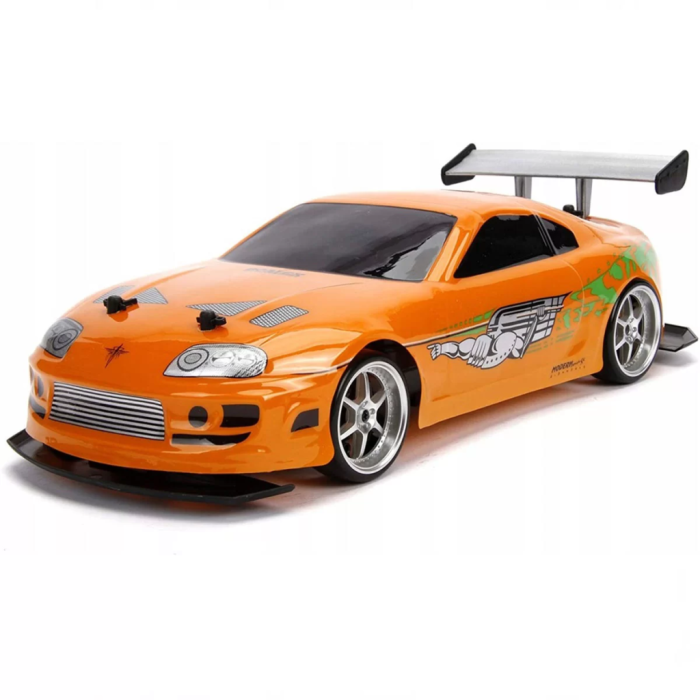 1:10 Fast & Furious 1995 Kumandalı Brians Toyota Supra Drift Turbo Araba